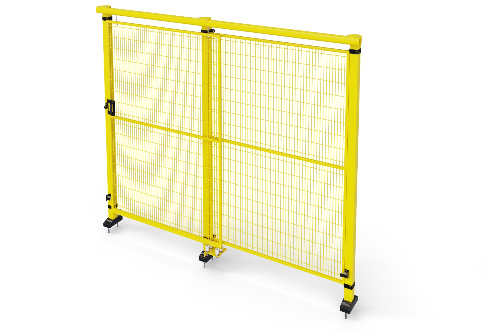 Porte coulissante, grille de protection de machines 2.000 mm x 2.000 mm
