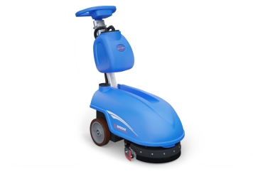 Scrubber dryer SWM20E with battery, 1.800 m²/h, brush diameter 350 mm, wipeket 