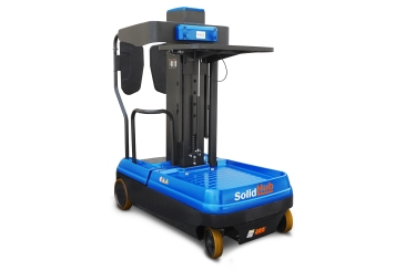 Elektrischer Kommissionierstapler KSE3000, Höhe 1.590  - 4.255 mm, SolidHub 