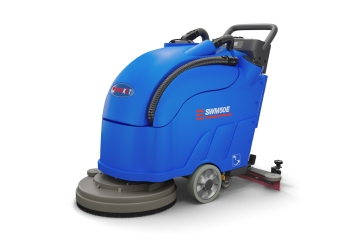 Scrubber dryer SWM50E with battery, 2.200 m²/h, brush diameter 490 mm, wipeket 