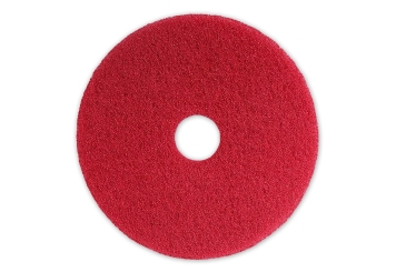 Red cleaning pad for scrubber dryer SWM50E, 510 mm, wipeket 