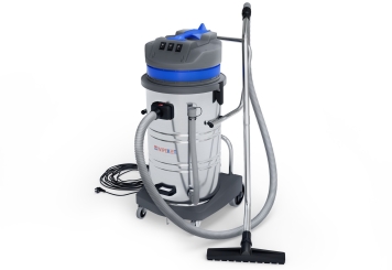 Wet and dry vacuum cleaner NTS80, 3.000 W tipping chassis, 80 l, wipeket 