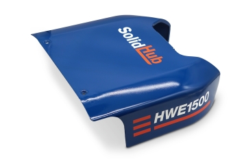 Couvercle inférieur bleu pour transpalette électrique HWE1500-2, SolidHub