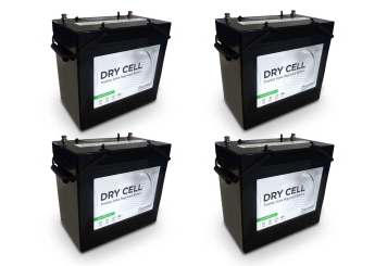 4 x batterie pour AKM80-1, 12 V / 58 Ah, wipeket