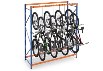  2,3 m rack à vélos FRR2000 / profondeur 80 cm / hauteur 2,5 m pour 8 vélos 
