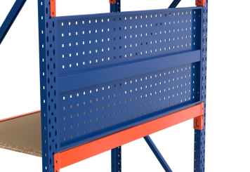 110 cm perforated panel for storage rack LR2000 / 500 mm high 