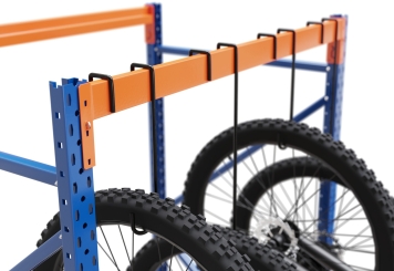  1,2 m rack à vélos FRR2000 / profondeur 80 cm / hauteur 2,5 m pour 4 vélos 
