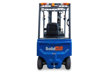 LI-ION Elektro-Gabelstapler GSE15/5 mit integriertem Ladegerät, Tragkraft 1.500 kg, SolidHub 