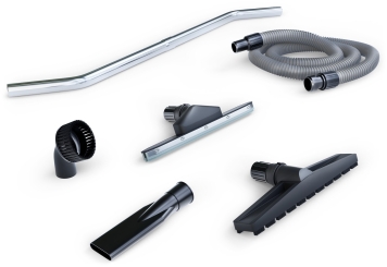 Wet and dry vacuum cleaner NTS80, 3.000 W tipping chassis, 80 l, wipeket 