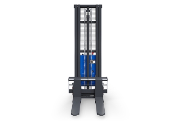 Hochhubwagen / Elektrostapler semi-elektrisch HSE1000/3, Hubhöhe 85  - 3.000 mm, Tragkraft 1.000 kg, SolidHub 