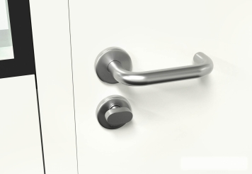 Warehouse office / prefab office PREFAB-6, 2 windows, 1 door (7 wall panels, 2 ceiling panels) 