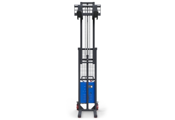 Hochhubwagen / Elektrostapler semi-elektrisch HSE1000/3, Hubhöhe 85  - 3.000 mm, Tragkraft 1.000 kg, SolidHub 