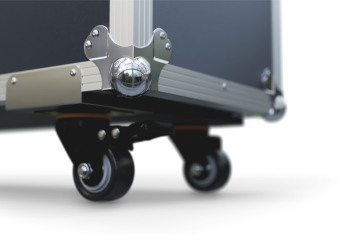 Digitaler Outdoor Kundenstopper DAO-LCD43E inkl. Transportbox, 43 in mit Batterie, Android 13, TecMaschin 