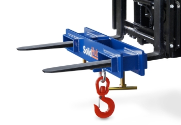 Lasthaken für Gabelstapler LH2500, Lackiert, 2.500 kg, SolidHub 