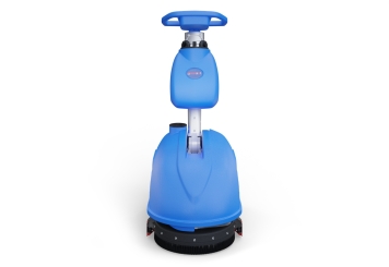 Scrubber dryer SWM20E with battery, 1.800 m²/h, brush diameter 350 mm, wipeket 