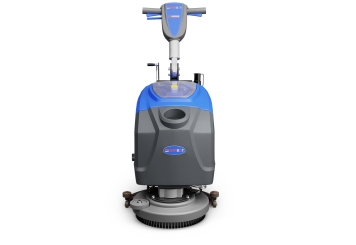 Scrubber dryer WM20E with battery, 20 l fresh water tank, brush diameter 380 mm, wipeket 