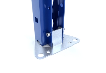 Support étagère à vélo 2,5 m haut / 80 cm bas 