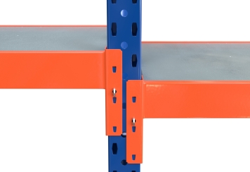 2,3 m rack de stockage mobile LR2000 / profondeur 80 cm / hauteur 1.740  - 2.140 mm / 4 niveaux / platelage Acier 