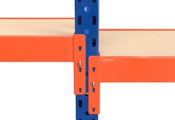 2,3 m rack de stockage mobile LR2000 / profondeur 80 cm / hauteur 2.140  - 2.540 mm / 3 niveaux / platelage Bois 