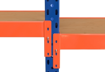 1,2 m rack de stockage mobile LR2000 / profondeur 80 cm / hauteur 1.740  - 2.140 mm / 4 niveaux / platelage Contre-plaqué 