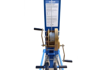 Montagelift ML400/3, max. Belastung 400 kg, 3.500 mm Fahrgestellhöhe, SolidHub 