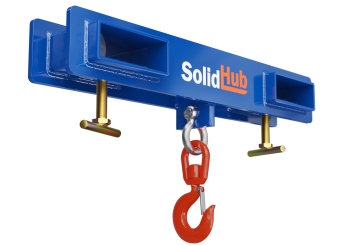 Lasthaken für Gabelstapler LH2500, Lackiert, 2.500 kg, SolidHub 