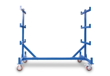 Chariot cantilever KRW500, en acier peint par poudrage Acier, capacité de charge maxi 500 kg, TOPREGAL 