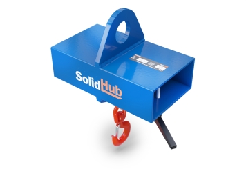 Lasthaken für Gabelstapler LH1000, Lackiert, 1.000 kg, SolidHub 