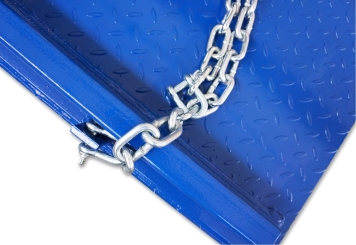 Kleine Rampe GR1200 für Gabelstapler (1.500 mm x 1.200 mm x 225 mm), max. Belastung 5.900 kg, SolidHub 