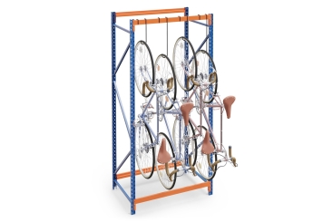  1,2 m rack à vélos FRR2000 / profondeur 80 cm / hauteur 2,5 m pour 4 vélos 