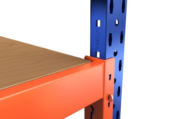 1,2 m rack de stockage mobile LR2000 / profondeur 80 cm / hauteur 1.740  - 2.140 mm / 4 niveaux / platelage Contre-plaqué 