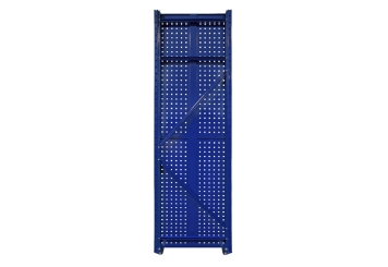60 cm side panel / perforated panel for storage rack LR2000 / multipurpose rack / 1.000 mm high 