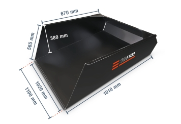 Schaufel für Gabelstapler SG1100, 1.100 mm Breite, SolidHub 