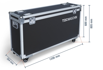 Transportbox TB-DAO43 für Kundenstopper DAO-LCD43E, TecMaschin 