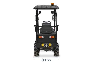 LI-ION Elektro-Radlader RLE400/2, Tragkraft 400 kg, SolidHub 