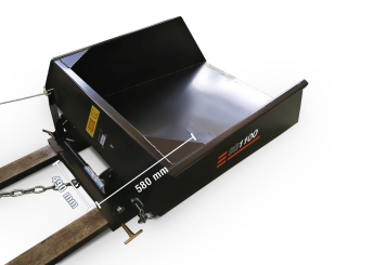 Schaufel für Gabelstapler SG1100, 1.100 mm Breite, SolidHub 