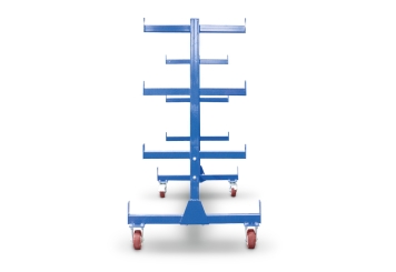 Chariot cantilever KRW500, en acier peint par poudrage Acier, capacité de charge maxi 500 kg, TOPREGAL 