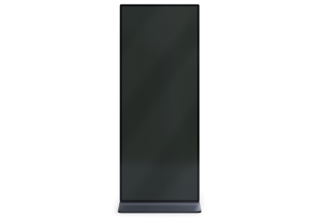 Digitaler Kundenstopper DKS-LED69, 69 in Display, Android 11, Schwarz, 675 mm x 500 mm x 1.726 mm, TecMaschin 