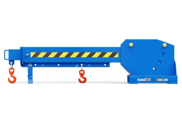 Kranarm, winkel- und höhenverstellbar WKA2500 für Gabelstapler, max. Belastung 2.500 kg, SolidHub 
