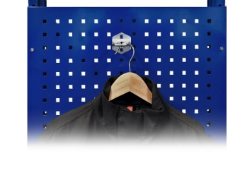 60 cm side panel / perforated panel for storage rack LR2000 / multipurpose rack / 1.000 mm high 