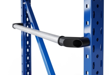 2,3 m table de travail mobile MFW1000-ATF / profondeur 120 cm / hauteur 890  - 1.290 mm / 2 niveaux / platelage Bois 