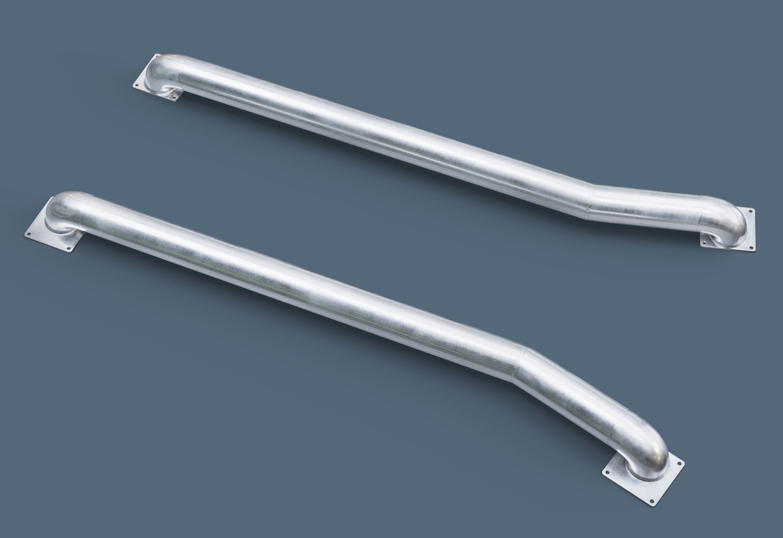 Guide roues camions - kit complet à gauche et à droite, longueur 2.972 ...