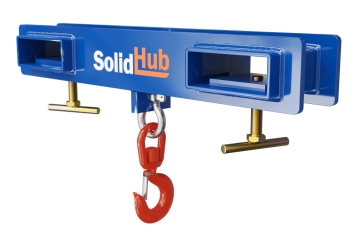 Lasthaken für Gabelstapler LH2500, Lackiert, 2.500 kg, SolidHub 