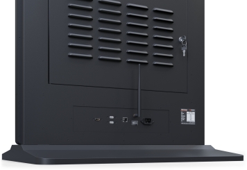 Digitaler Kundenstopper DKS-LED69, 69 in Display, Android 11, Schwarz, 675 mm x 500 mm x 1.726 mm, TecMaschin 