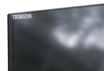 Mobiler digitaler Kundenstopper DKS-LED65, 65 in Display, Android 13, Schwarz, 870 mm x 450 mm x 1.555 mm, TecMaschin 