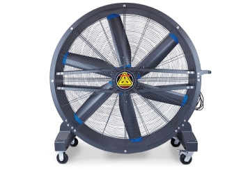 Industrial fan IVM1500, 1.500 mm diameter, TecMaschin 