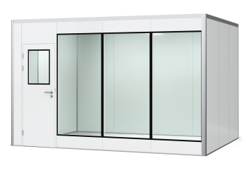 Studio window panel for PREFAB warehouse office 980 mm x 2.500 mm 