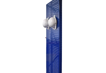 60 cm side panel / perforated panel for storage rack LR2000 / multipurpose rack / 1.000 mm high 