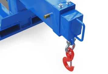 Kranarm KA2500 für Gabelstapler, max. Belastung 2.500 kg, SolidHub 