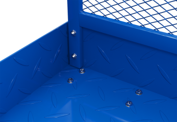 Arbeitsbühne / Arbeitskorb AK360/2 für Gabelstapler, 1.060 mm x 1.140 mm, SolidHub 